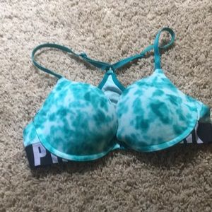 Victoria secret pink bra 34 b worn maybe twice.